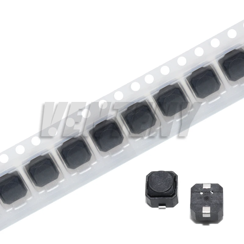 6X6X5 20Pcs/LOT Tact Switch 6*6*5mm Mute Switch Silicone Keypad Push Button Switch 6X6X5 MM 2Pins Silent Switches