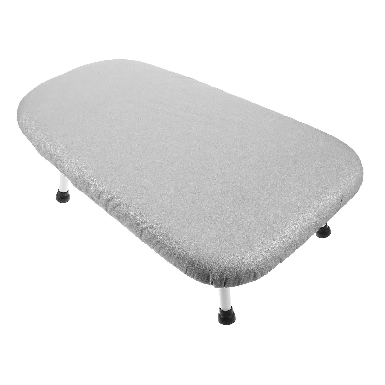 Space Saving Folding Ironing Board Table Top Ironing Mat with Enhanced Comfort Layer Cotton Cover Compact Design for Dorms