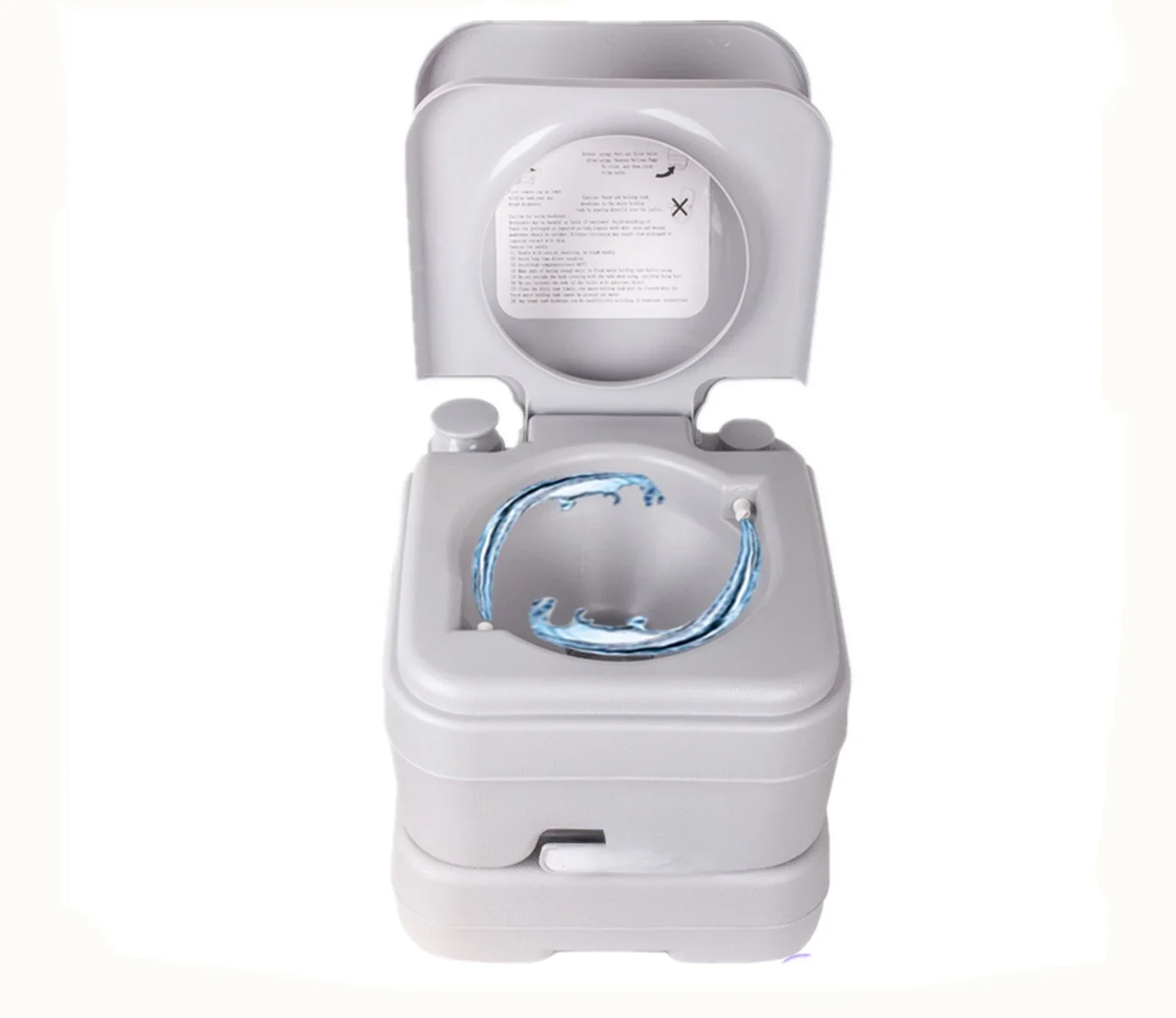 10L portable toilet hospital and home usage removable easy use toilet plastic bathroom