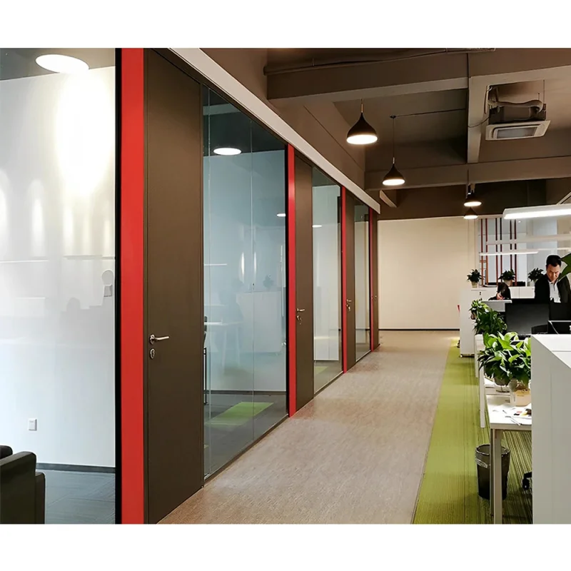 custom.Modern Design Glass Partition Wall System Office Wall Meeting Room School & Hospital