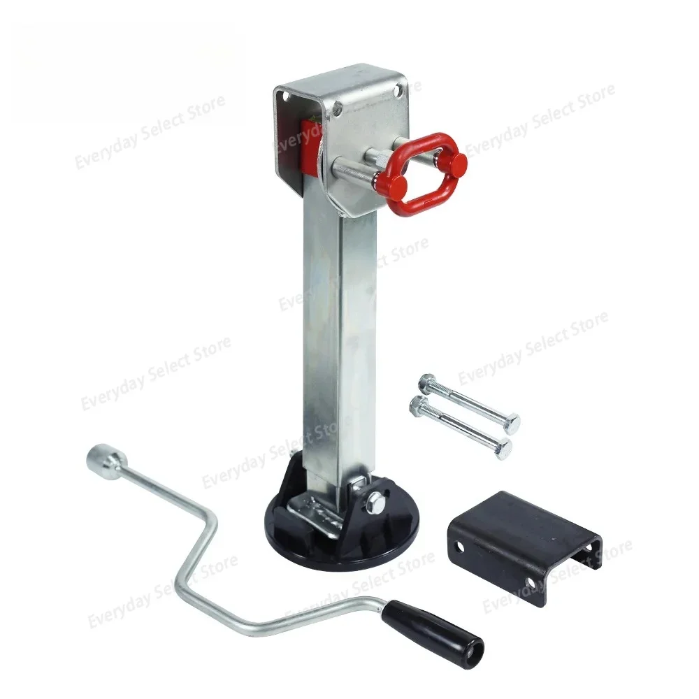 370‑500mm Drop‑Down Trailer Stabilizer Legs, Heavy‑Duty Corner Support Stands for Caravan Motorhome Camper Replacement Parts