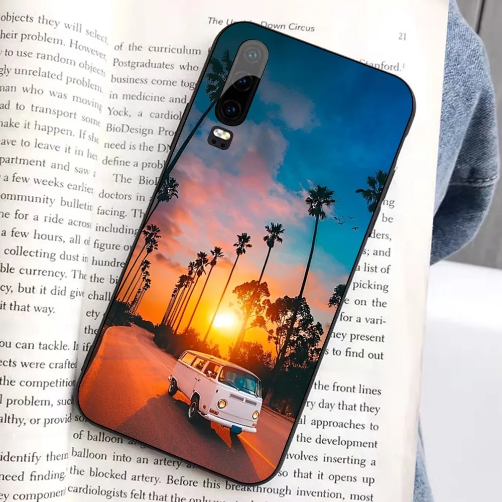 Combi Van Surf Phone Case For Huawei Honor 10 lite 9 20 7A 9X 30 50 60 70 pro plus Soft Silicone Cover