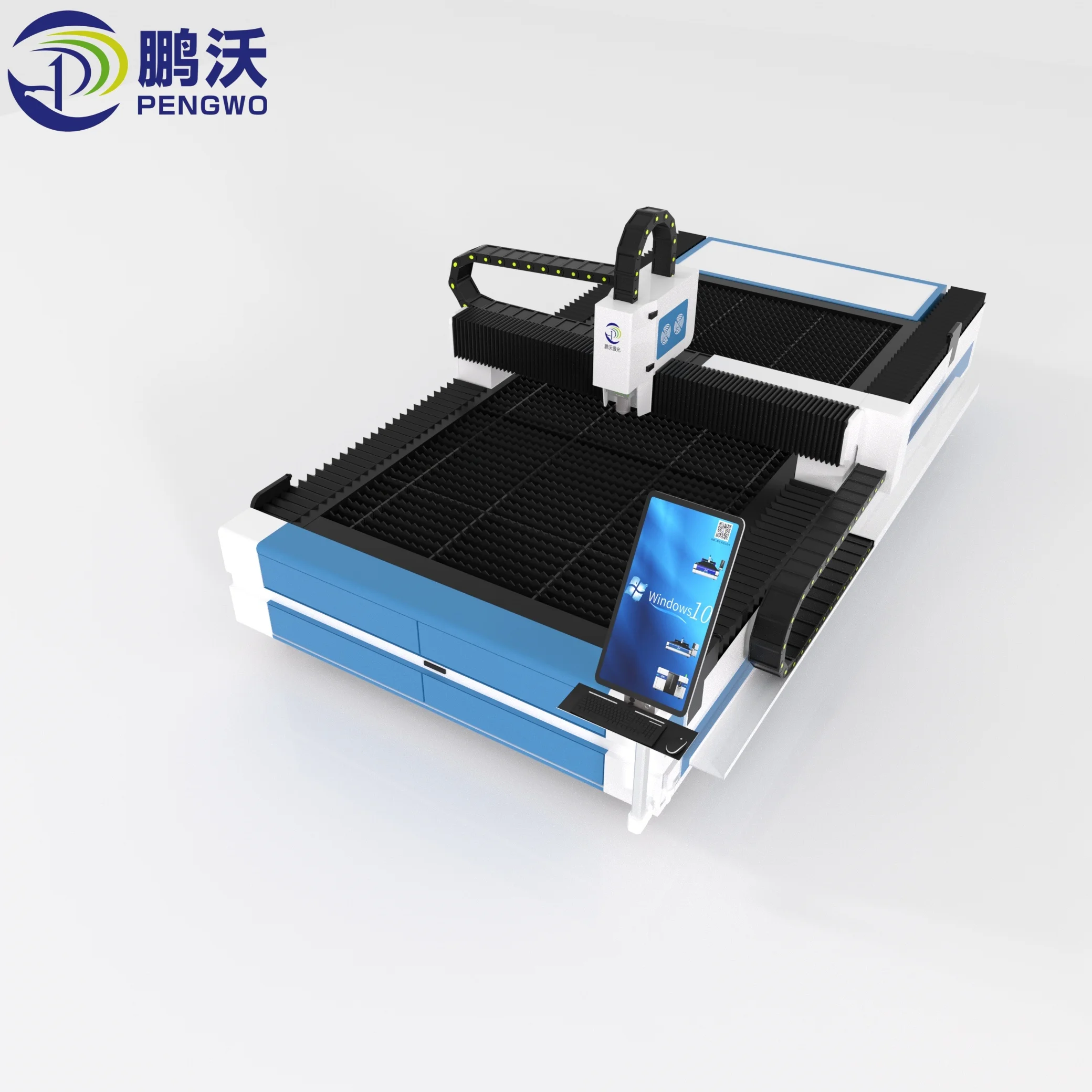 Precision 1000W 1500W 2000W Fiber    Cutting Machine for Automotive for Metal Automatic Supports AI BMP PLT Graphic Formats