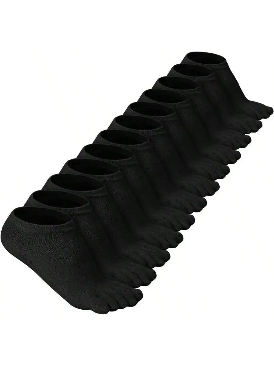 

Five Toe Socks Cotton Ankle Low Cut For Women Men Athletic Running