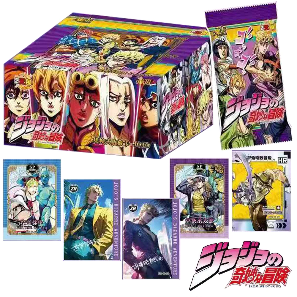 

Original JoJo's Bizarre Adventure Card For Children Joseph Joestar Kujō Jōtarō Exquisite Limited Game Collection Card Kids Gifts