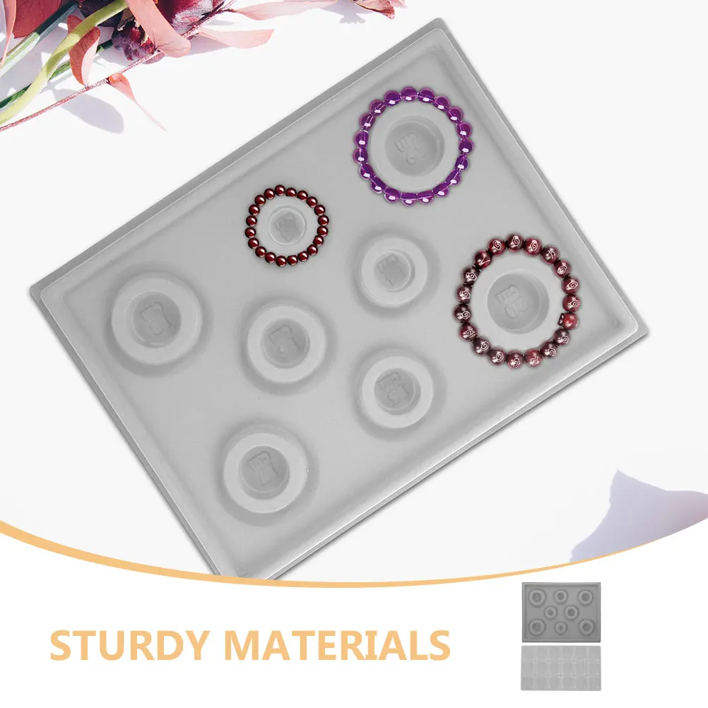 

2pcs Design Boards Jewelry Beading Board Tray Bracelet Bead Design Tray Diy Craft Trays For Measuring Organizing Laying Out