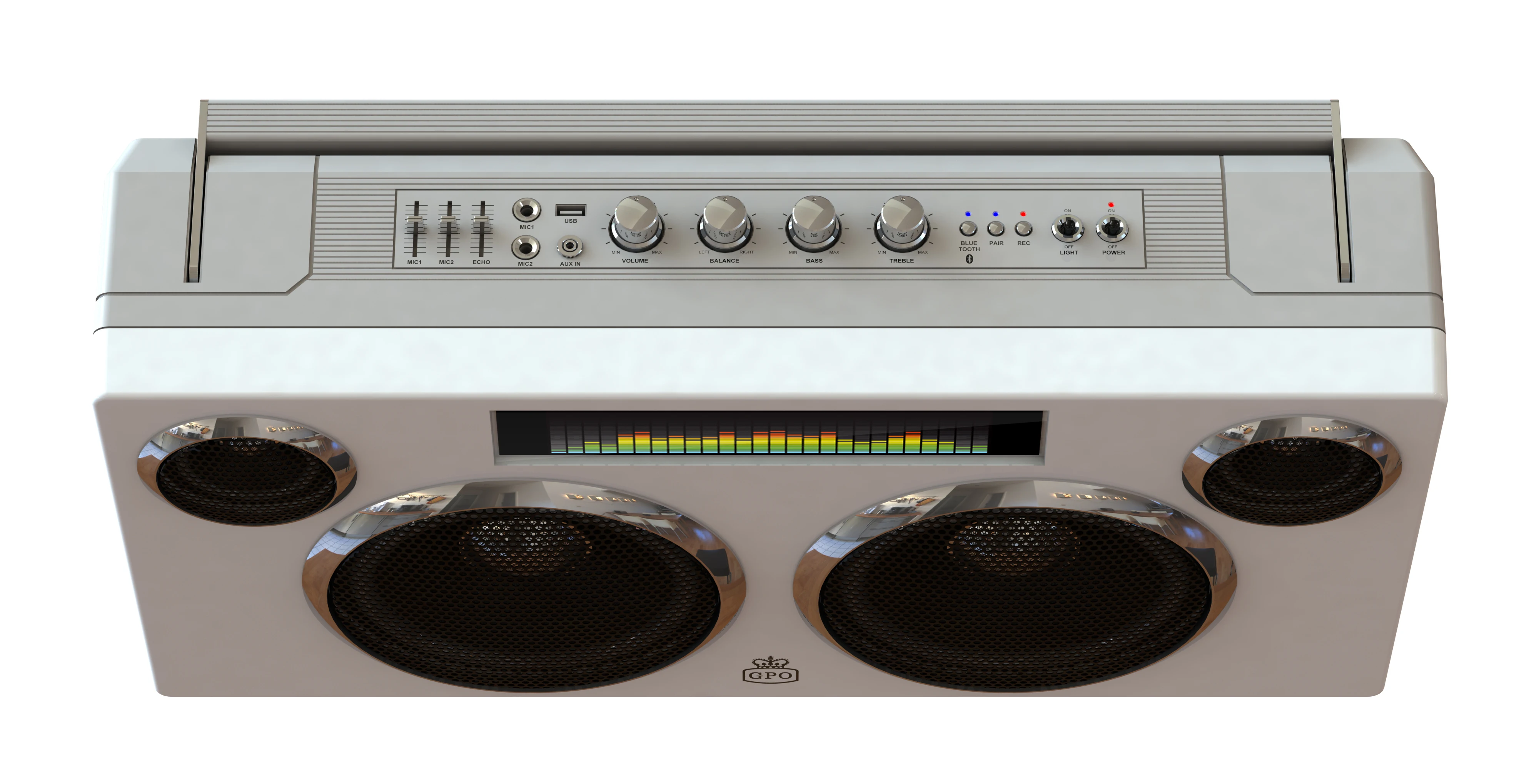 Großhandel mit Multifunktionsbandwiedergabe, externer Eingang, Dual-Frequenz-Eingangsschnittstelle, CD-Radio-Recorder