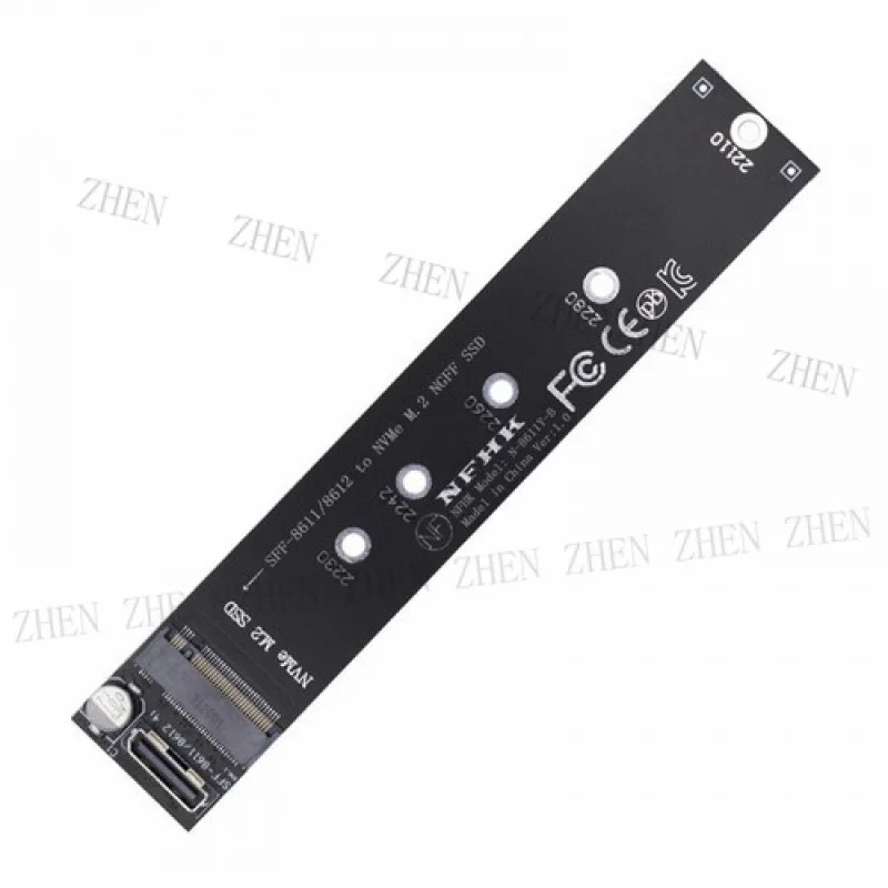 Y FOR  M.2 Kit NGFF M-Key to Oculink SFF-8612 to PCIe SSD 2280 22110mm Adapter