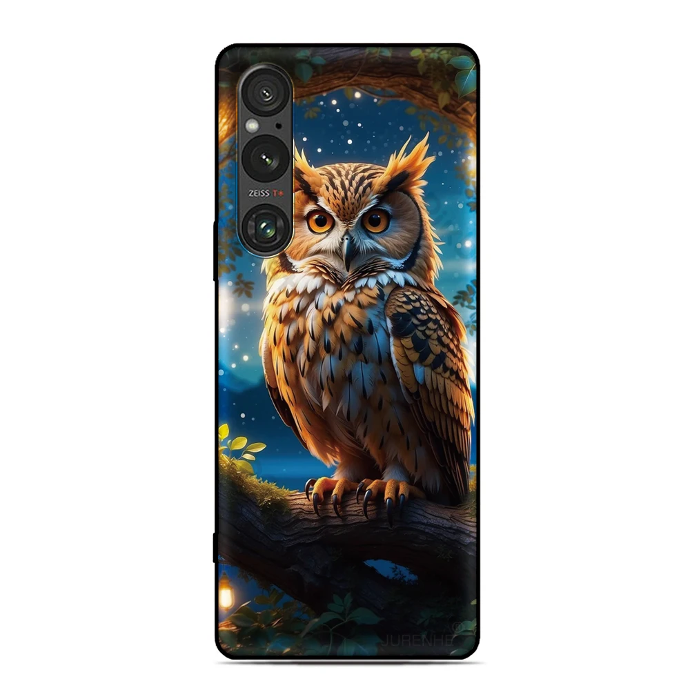 Bonita funda trasera de búho para TCL 605 503 505 501 10 Plus 20 Pro 30 50 60 SE NXTPAPER 60R 20R 30Z 20s A3 303 305 306