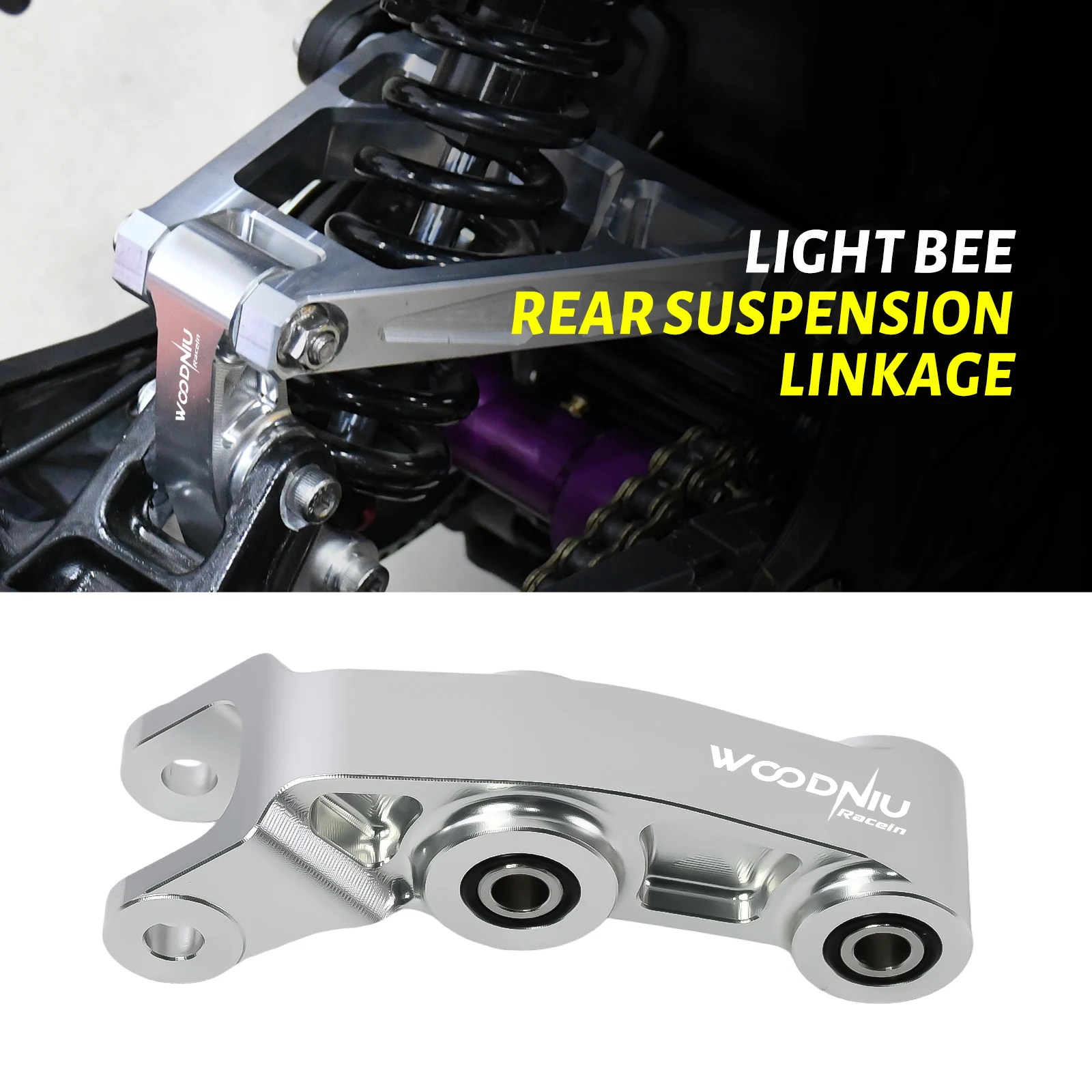 For Surron Light Bee X Segway X160 X260 Reinforced Shock-absorbing Shock Mount Bracket Off-road Dirtbike Motorcycle Accessories