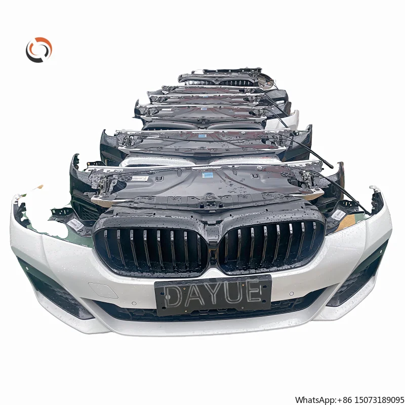 High Quality For 5 Series G30 G31 Body Kit Including Headlight Grille Radiator Front Bumper Assembly Made Durable Plastic