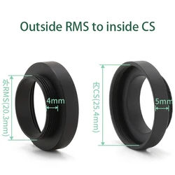 RMS-C C-RMS Adapter Ring Objective Lens Adapter M18 M19 M25 M26 RMS M32 M40 for Industrial Microscope USB CCD Camera