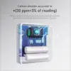 INKBIRD Bluetooth 휴대용 CO2 감지기 가정, 사무실, Motorhome, 카페를 위한 실내 스마트 전자 잉크 디스플레이 공기 품질 모니터 4