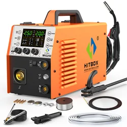 HITBOX ๋ฐ์๋ ์ฉ์ ๊ธฐ, MIG250, TIG MIG ๋ฏธ๋ ์ฉ์ ์ธ๋ฒํฐ, ๊ธฐ๊ณ ์ฉ์ ๊ธฐ, 3 in 1