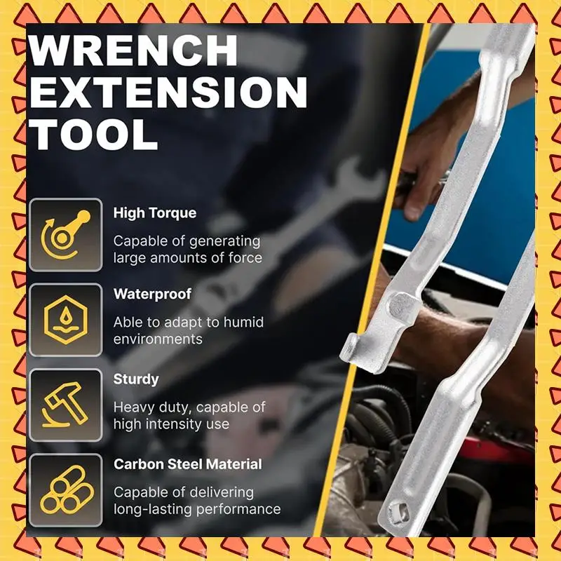 

A008 Wrench Extender Extension Torque Amplifier Tool For Handyman, Mechanics Or Garage-Tradesman To Amplify Torque