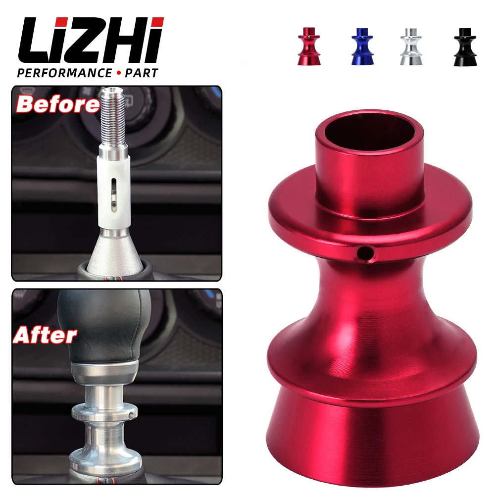 LIZHI RACING - Car Styling Gear Shift Knob Reverse Lockout Lever Lifter Up For Subaru BRZ Toyota FT86 GT86 FR-S LZ- SKA92