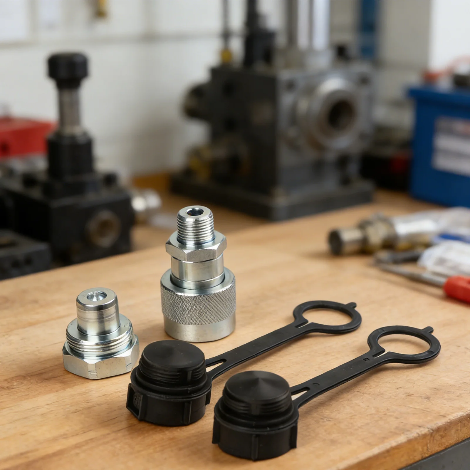 For Hydraulic Jacks NPT3 8 Coupler Pressure Connector Seamless Equipment Integration Interchangeable Compatibility