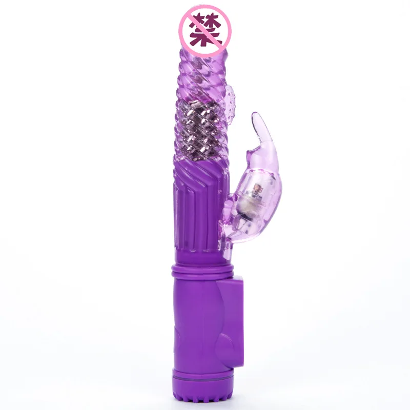 Silicone Rabbit Vibrator G Spot Vibrators for Women Multi Speed Dildo Vibrator 10 Speed Adult Sex Toys for Female Sex Products