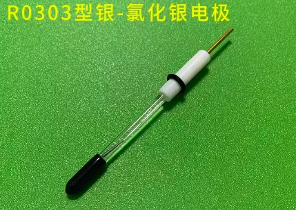 Elétrodo de referência de cloreto de prata. R0303 ag/agcl eletrodo de referência. Removível e líquido preenchido