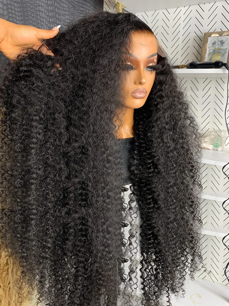 Xcurly 250 Density Deep Wave 13x6 HD Lace Front Wig Human Hair For Women 30 40 Inch Water Curly 13x4 Lace Frontal Wigs For Women