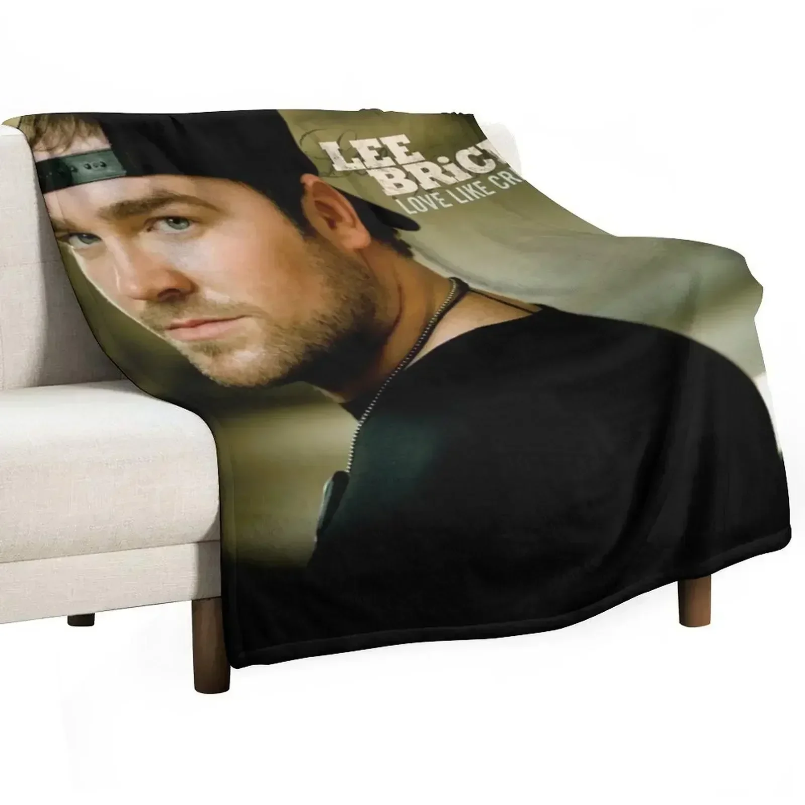 

Lee Brice love like crazy Throw Blanket Wrinkle Resistant Lightweight Blanket