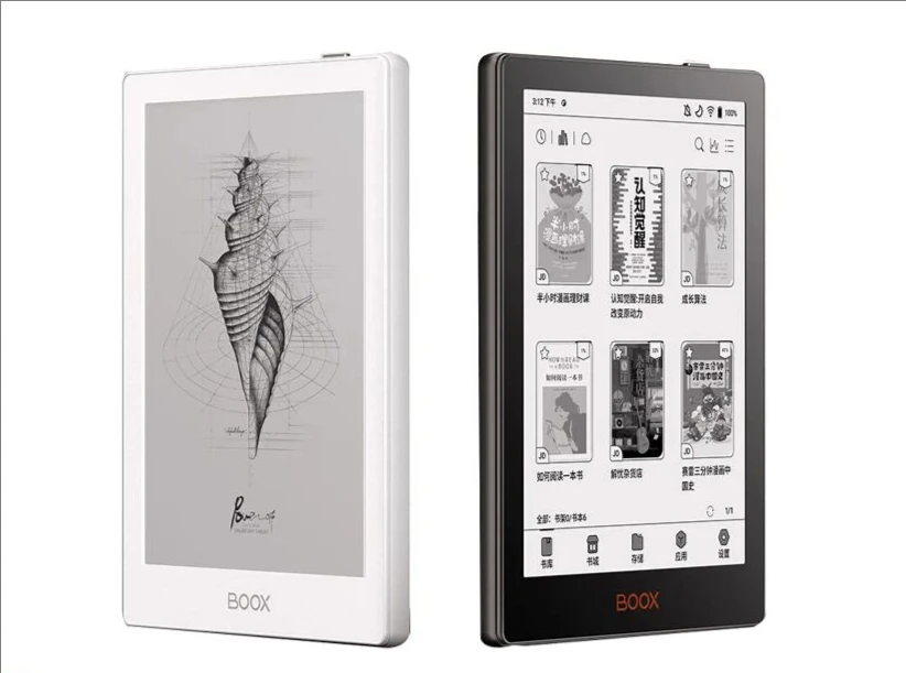 BOOX Poke6 Poke6S Black White 6-inch e-book reader Smart reading portable electronic notebook 300ppi Backlight Bluetooth