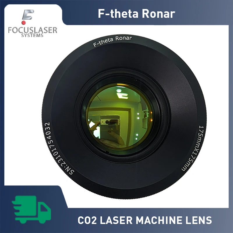 

F-theta Ronar Lens for CO2 Laser Marking Machine Optical YAG 10.6um 10600nm