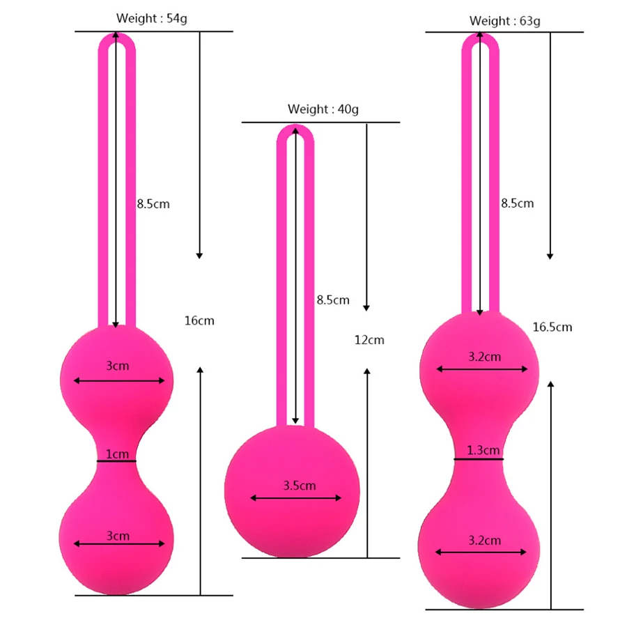 Safe Silicone Vagina Balls Sex Toys For Women Vagina Tighten Exercise Kegel Balls Ben Wa Balls Vibrators Sexy Toys for Womams