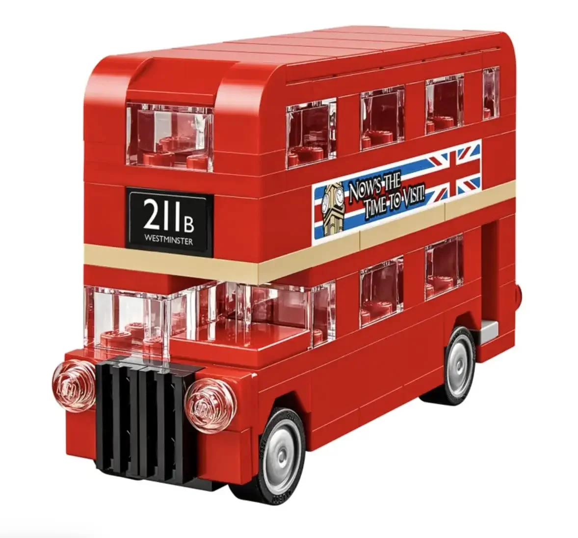 LEGO Creator Double Decker London Bus 40220 Building Blocks Bricks Toy for Kids Children\'s Day Birthday Gift (118 Pieces)