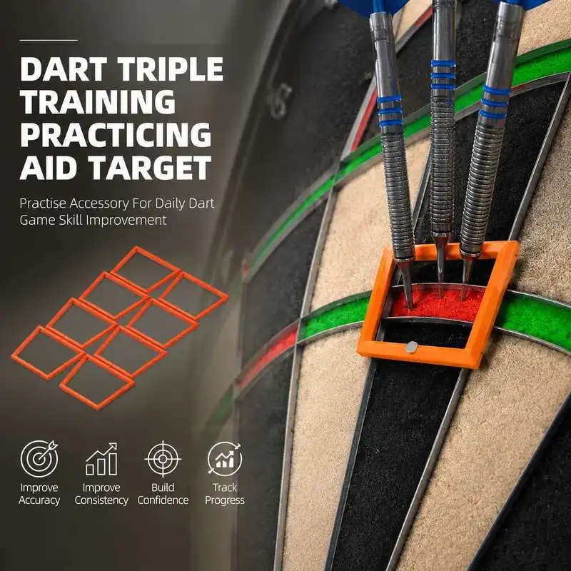 Dart Triple Training Practicing Aid Target Practise Accessory For Daily Dart Game Skill Improvement