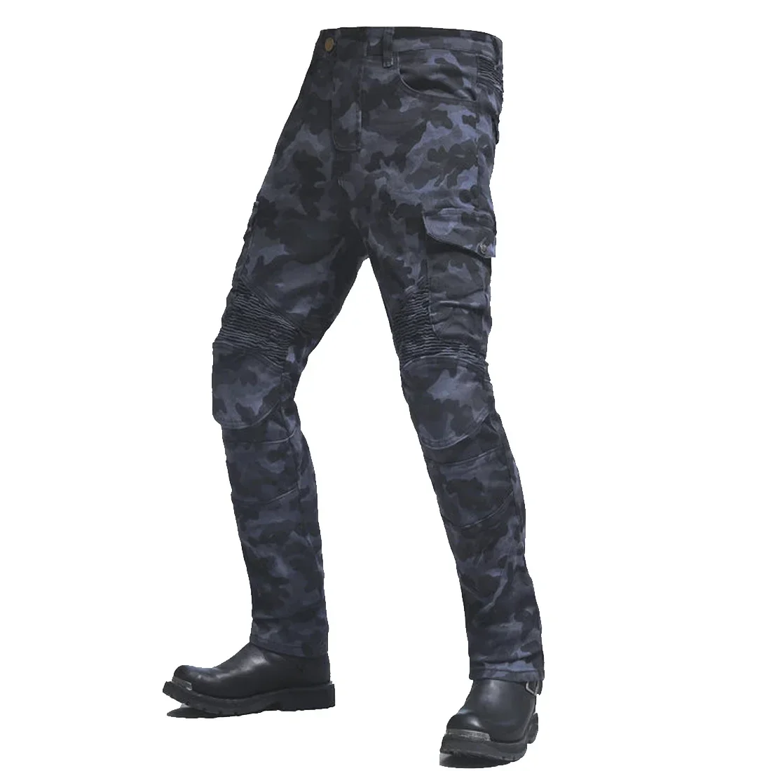 2021 Camouflage Men Motorcycle Riding Pants Biker Jeans Motocross Racing Denim Trousers With 4 X Detachable CE Knee Hip Pads