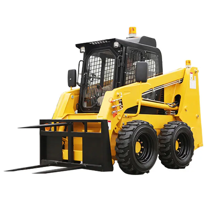 Skid Steer 500kg 700kgs 850kg 950kg 1050kg 1500kgs Track Crawler Wheel Skid Steer Loader With Price