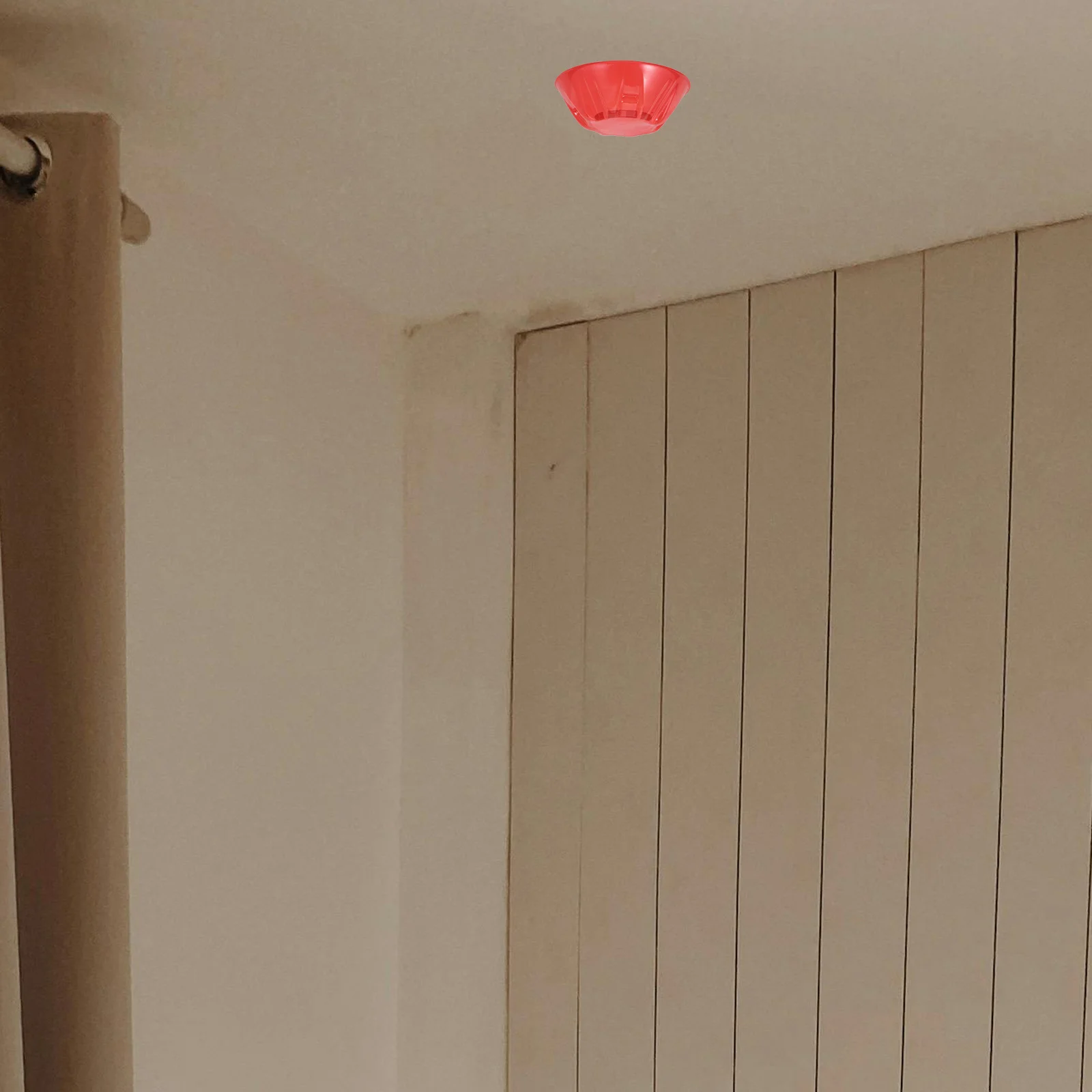 20Pcs Red Fire Alarm Cover - Universal Smoke Shield for Kitchen Renovation Dustproof Paint Safe Protection