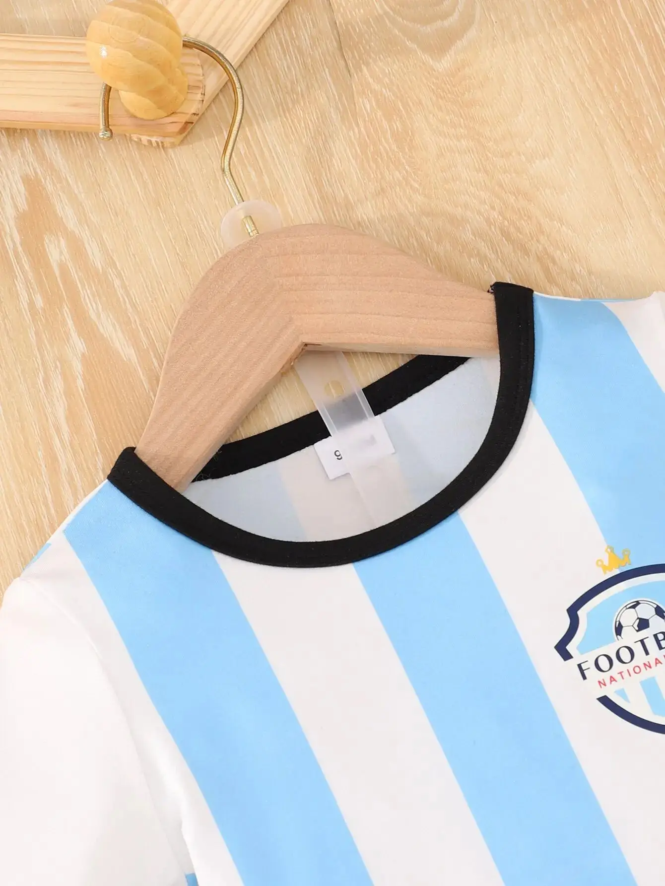 مجموعة أطفال صيفية جديدة لعام 2025 قمصان ميسي و رونالدو صيفية ثلاثية الأبعاد مطبوعة للأطفال مجموعة تدريب كرة القدم للأولاد قابلة للتنفس ماصة للعرق spo #3