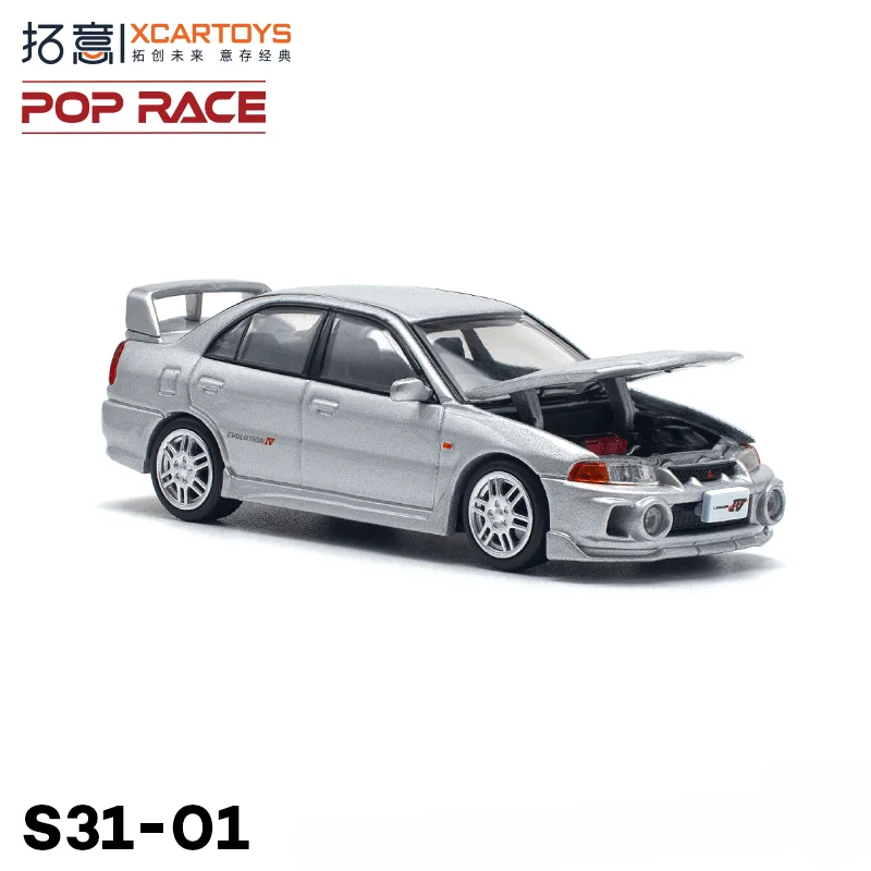 **Pre-order **Xcartoys x POP RACE 1:64 Lancer  IV   Diecast Model Car