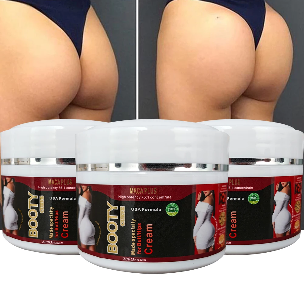 OEM effective safe maca root butt enlargement massage cream lift hips up butt enhancement cream