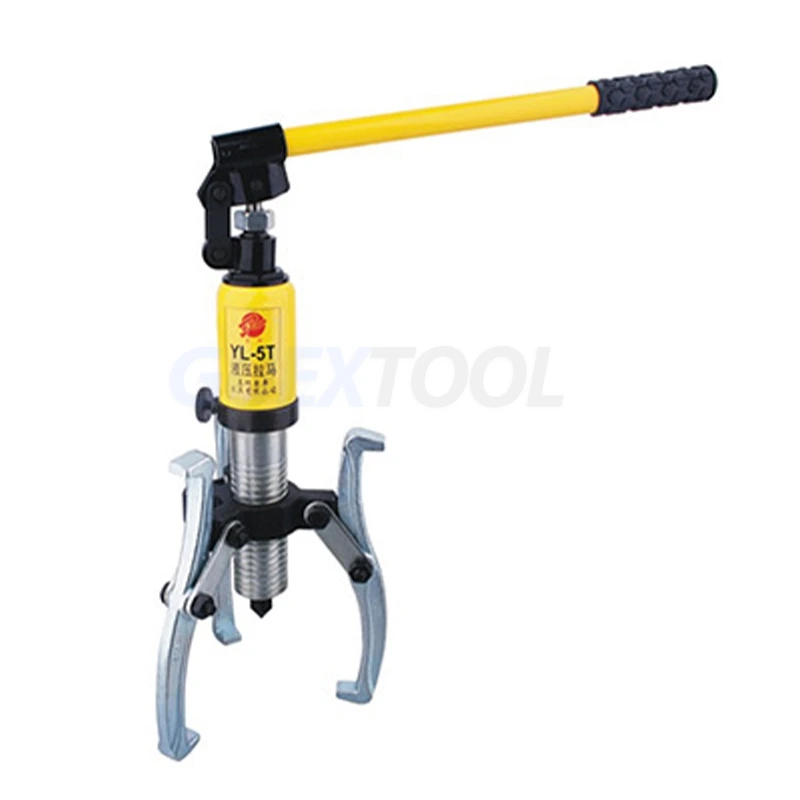 5 Tons Hydraulic Gear Wheel Bearing Puller Separator Tool Two & Three Adjustable Jaws With Portable Box Three-jaw Bearing Puller