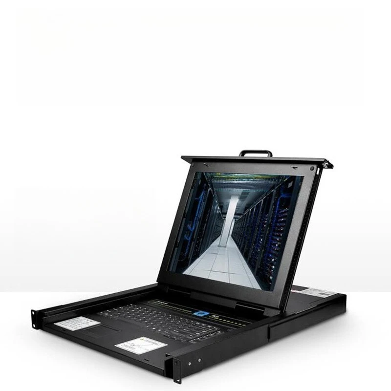 17-Inch LCD monitor VGA16 in 1 out computer converter keyboard and mouse sharer