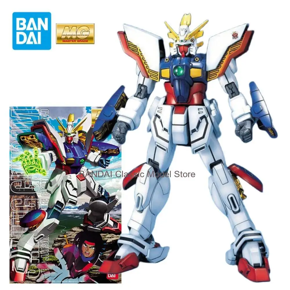 

Bandai MG 1/100 GF13-017NJ Shining Gundam Action Figures Mobile Fighter G Gundam SEED Anime Toys for Boys