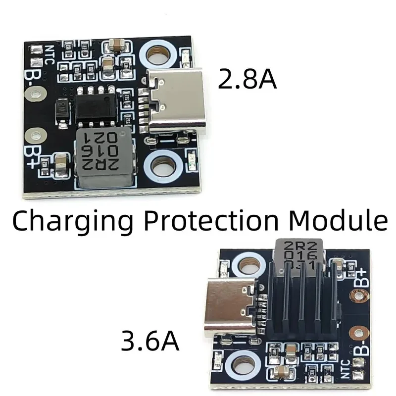 

5V 1 - Cell 18650 Lithium Battery Charge - Discharge Module - Boost, Type - C, Protection