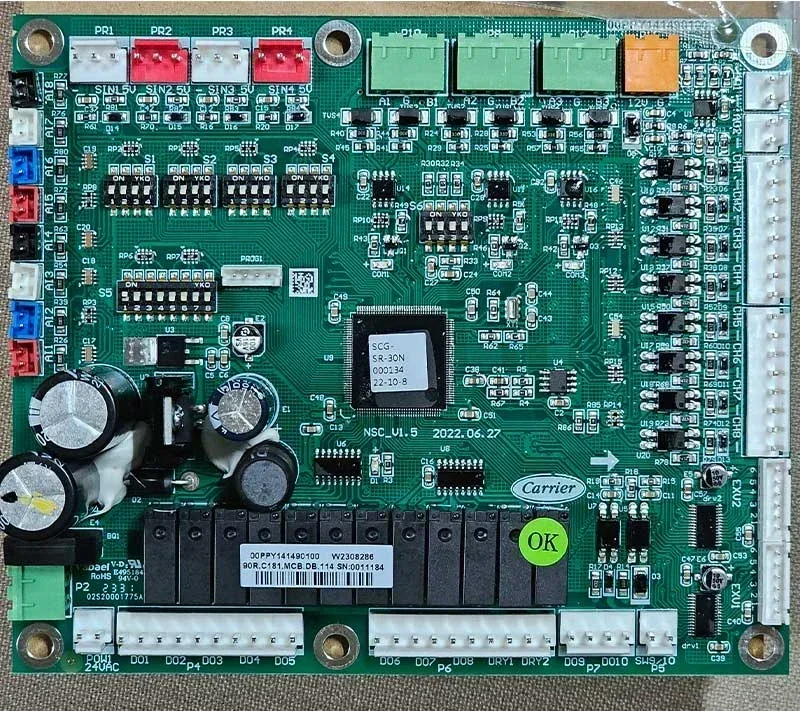 

Applicable to Carrier air conditioner 30RQ065/130BMS accessories air-cooled module machine control computer board 00PPY141490100