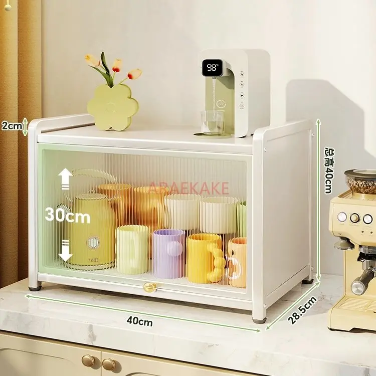 

1pcs Steel cup holder, desktop cup storage rack, coffee cup storage rack, minimalist style tea cup and water cup holder