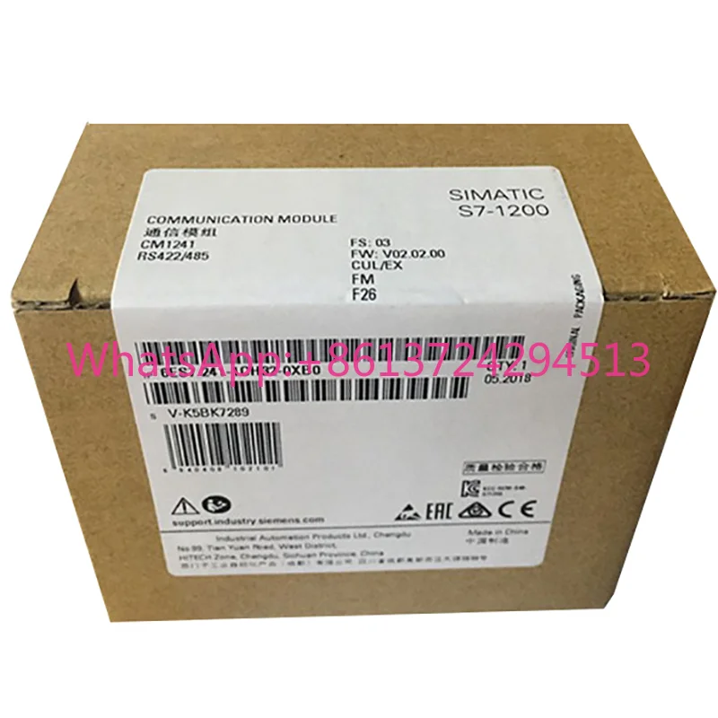 

Brand new original 6ES7241-1CH32-0XB0 CM1241 RS485/422 communication module spot