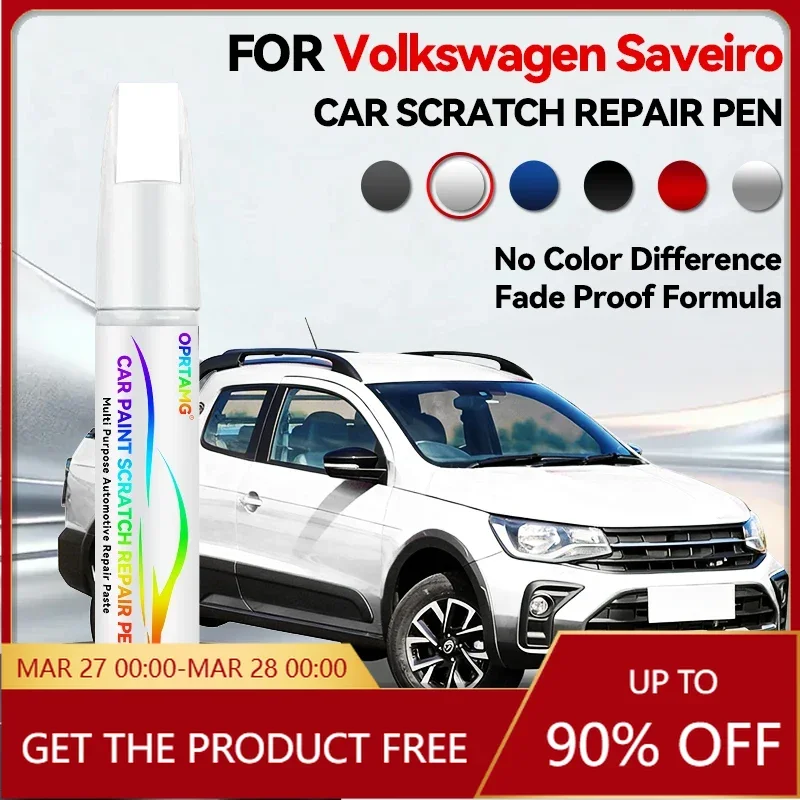 

Ручка-корректор для ремонта автомобильной краски для Volkswagen Saveiro 1982-2025: аксессуары для устранения царапин, цвета: синий LA5W, серый LA7C, черный, белый, серебристый