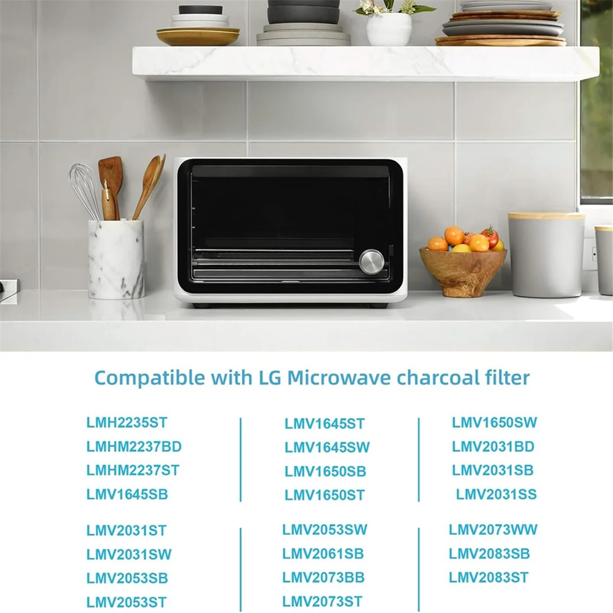 A20M 5230W1A003A Замена угольного фильтра для микроволновой печи для микроволнового фильтра заменяет LMV1650ST LMV1650SW