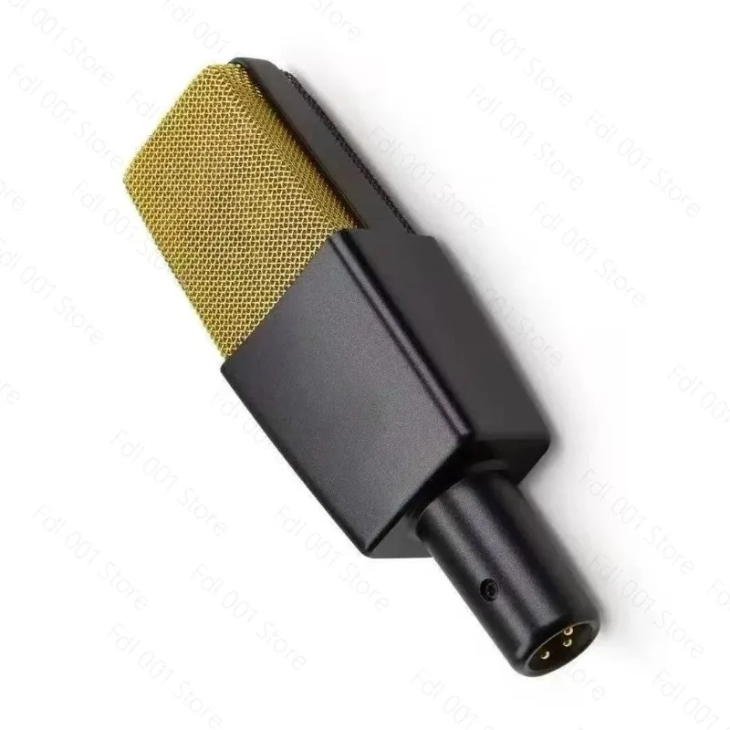 Professional 48V Large Diaphragm Condenser Mic for Studio Recording Live Streaming