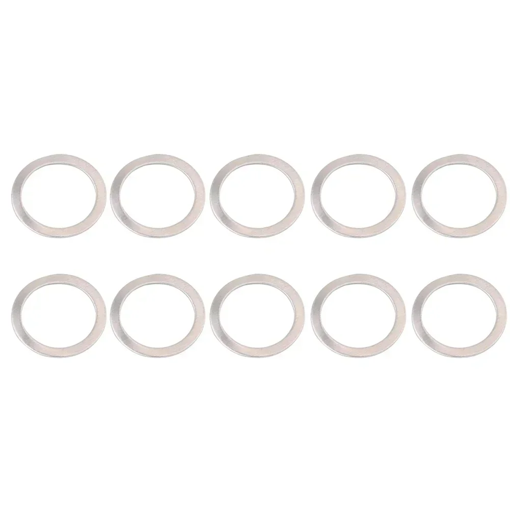 

10pcs Mountain Bike Pedal Spacer Crank Bicycle Stainless Steel Ring Washers Cycling Pedal Spacers MTB Practical Accessory