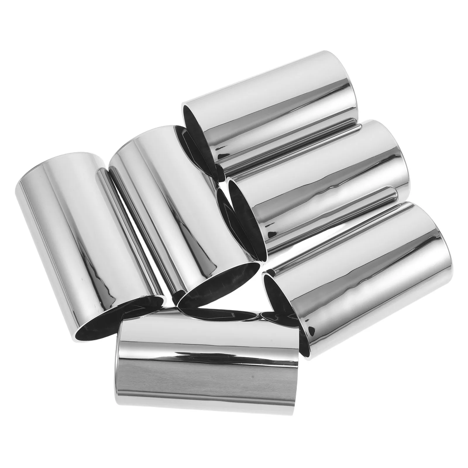 6Pcs Silver Wheel Nut Caps Plastic Chrome Coated Screw-on Hub Bolt Covers for Semi Trucks Trailer Car Wheel Hub Nut Caps