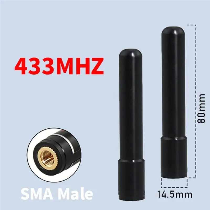 2026 New LORA Module For Meshtastic Lorawan System- High Gain Omnidirectional SMA Male Short Antenna