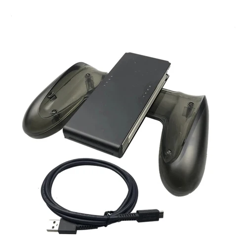 Imagen 2 del producto Nueva estación de carga Original para interruptor NS, cargador con mango para controlador joy-CON con Cable USB